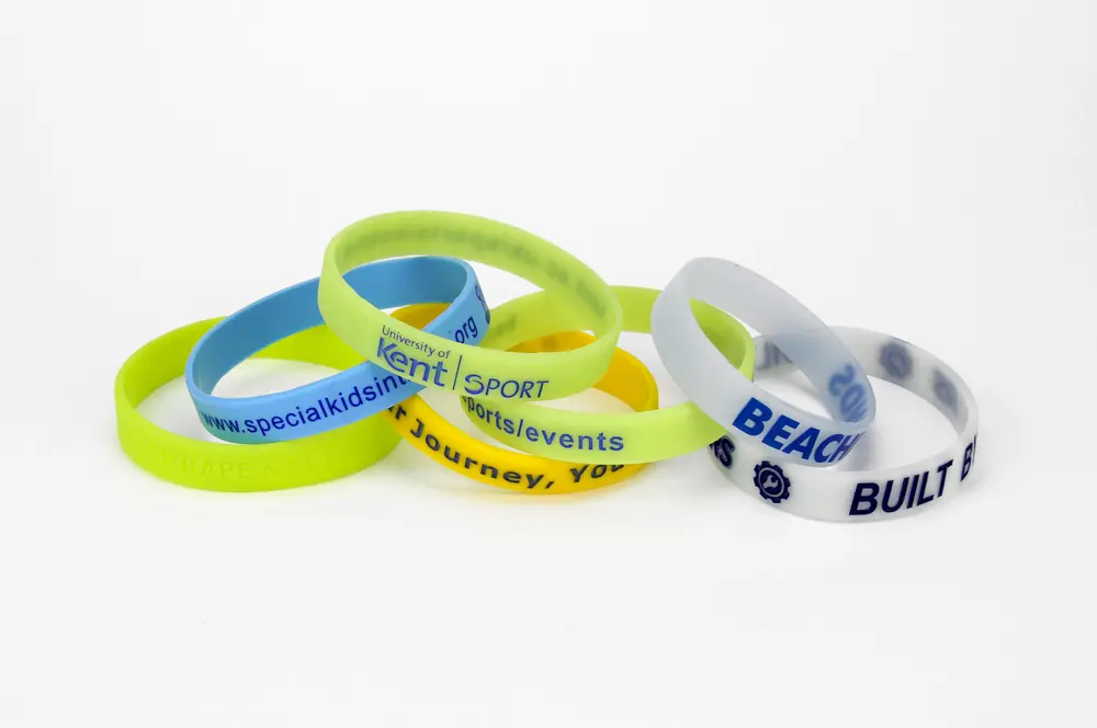 Glow in the Dark Silicone Wristbands