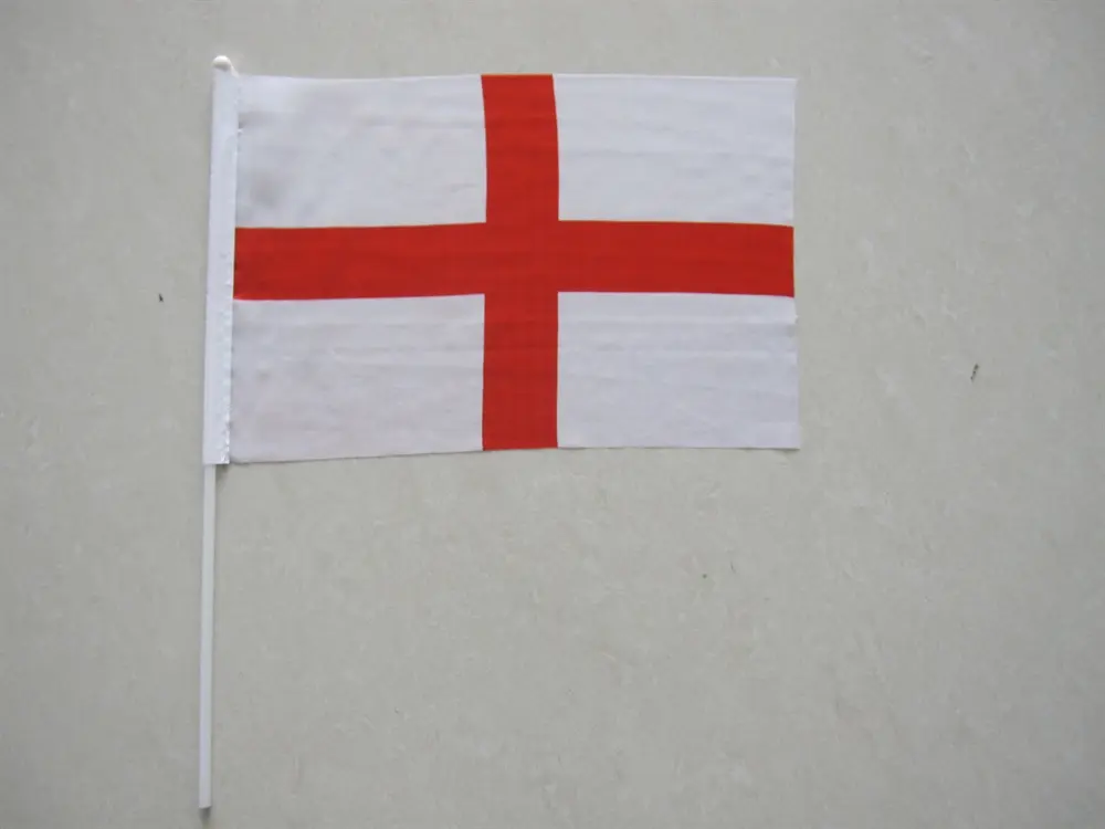 St George / England Hand Waving Flags