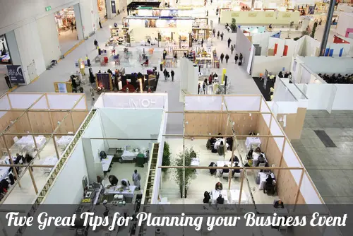 Planning Your Business Event